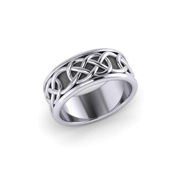 Celtic Knot Silver Ring TRI1206 - Jewelry